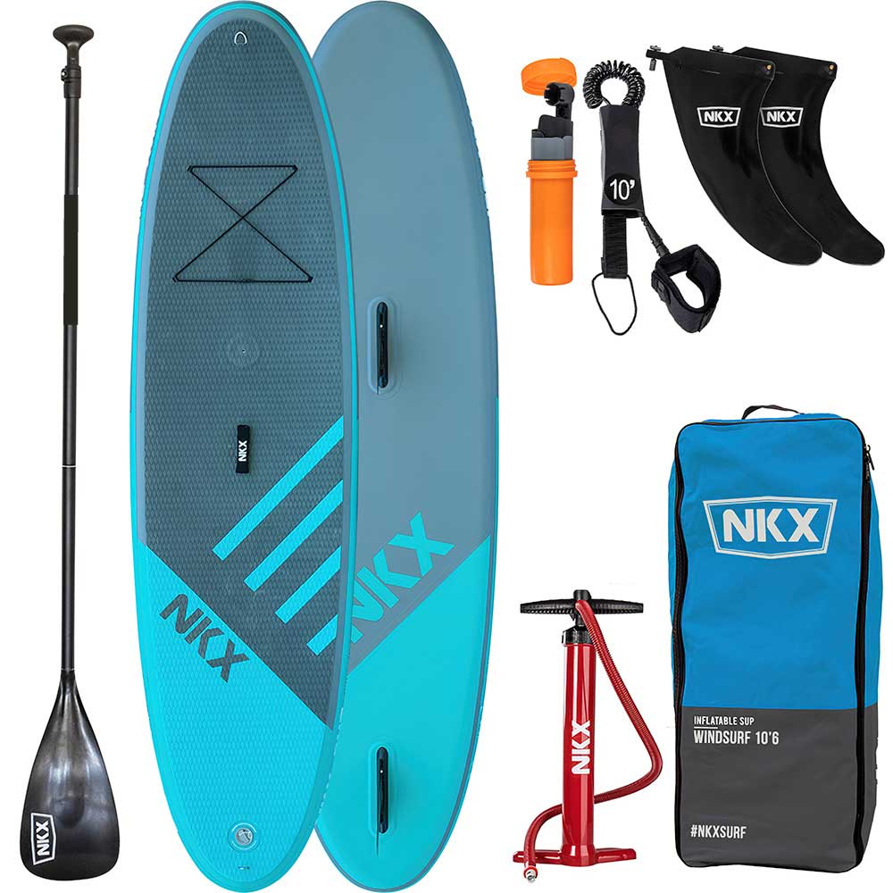 NKX Windsurf Inflatable Paddleboard Sup USA Skate Shop Blue
