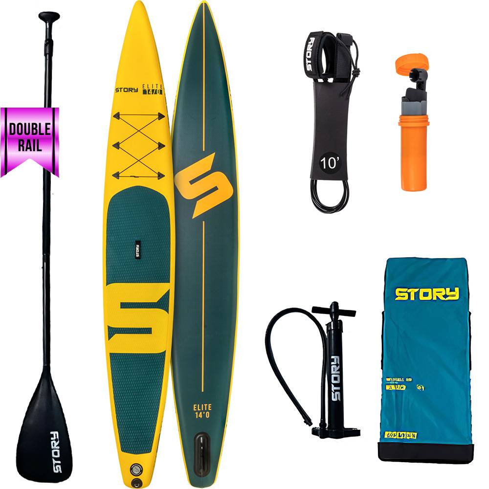 Story Elite Inflatable Sup 14 0 USA Skate Shop Yellow