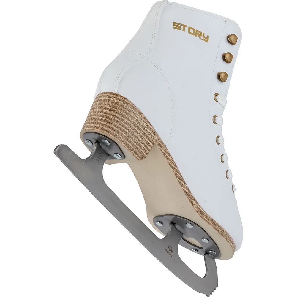 Story Verso White Figure Skates