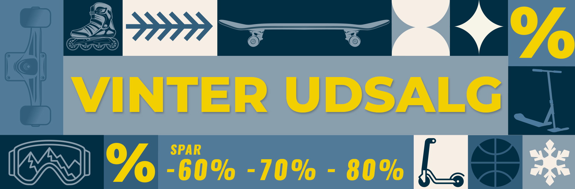 Winter sale banner